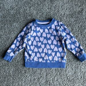 Heart Sweatshirt-2T